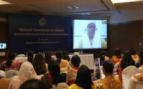 Hon'ble Chairperson,NCW:We recognize that every state has different needs & women centric issues/Focus on action plan&implementation of same