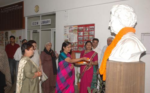 NCW remembers Smt Indira Gandhi on her birth day