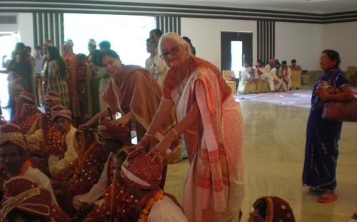 Dr. Charu WaliKhanna, Member, NCW attended the Group Marriage of 56 couples