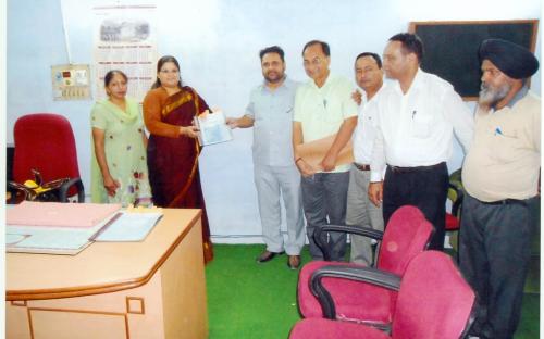 Ms. Hemlata Kheria, Hon’ble Member, National Commission for Women visited Chandigarh