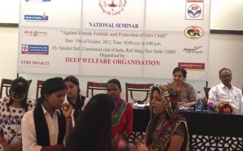 Dr. Charu WaliKhanna, Member, NCW was distinguished speaker at seminar “Against Female Feticide and Protection of Girl Child”