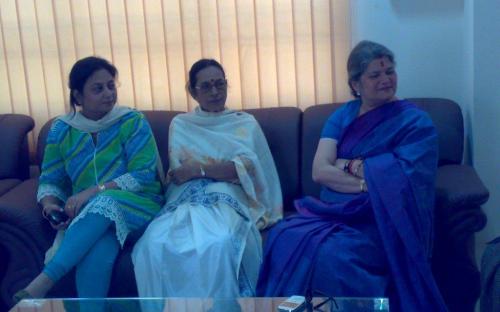 Ms. Mamta Sharma, Hon’ble Chairperson, NCW with Member Wansuk Syiem and Member Shamina Shafiq visited Shillong to attend a Regional Conference on Empowerment of Women “An instrument for poverty alleviation” 