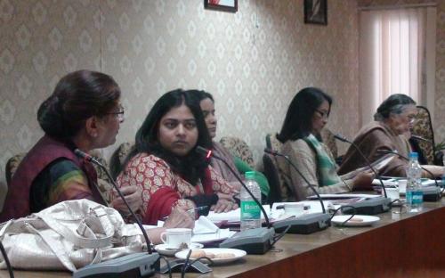 National Commission for Women Chairperson Smt. Mamta Sharma and Members have interactive session with representatives of National Women Organisations