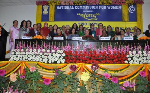 NCW organized SAMVAAD@ncw, the Two Day Inter -State Women Commission Dialogue coordinated by Member Shamina Shafiq