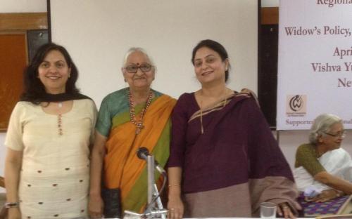 Dr. Charu WaliKhanna and Ms Shamina Shafiq, Members, NCW attended the Regional Conference on “Widow’s Policy, Gaps and Inclusion”