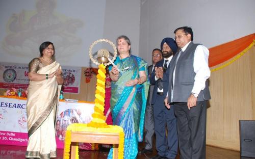 Ms. Mamta Sharma, Hon’ble Chairperson, NCW was the chief guest at Women in Science, Education & Research – WISER -13, A seminar to celebrate International Women’s Day Chandigarh 
