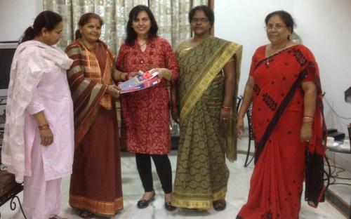 Dr. Charu WaliKhanna, Member, was the guest of honor at awareness workshop
