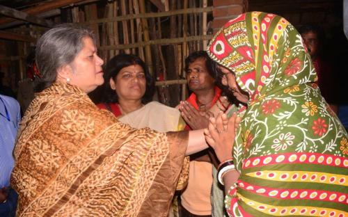 NCW Chairperson Mamta Sharma undertook a two-day visit of Odisha