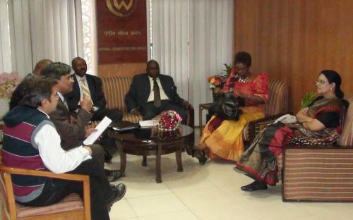 Parliamentary Delegation of Uganda visited the Commission and met Hon'able Chairperson, NCW