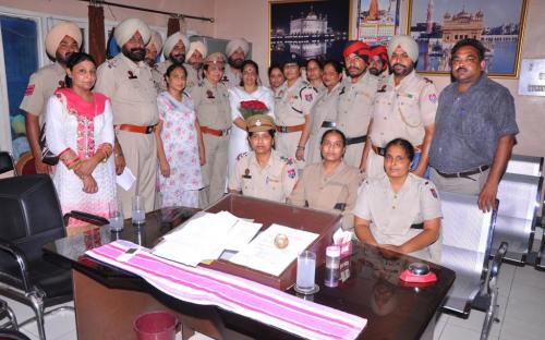 Ms. Nirmala Samant Prabhavalkar, Member, NCW, visited Amritsar ane met Police Women Cell officials