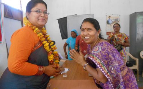 Ms. Hemlata Kheria, Member, NCW, visited Matugauda Panchayat and Sunderpur Panchayat, Dungarpur, Rajasthan