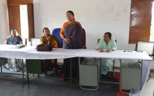 Ms. Hemlata Kheria, Member, NCW, visited Matugauda Panchayat and Sunderpur Panchayat, Dungarpur, Rajasthan