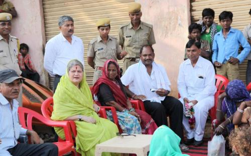 Smt. Mamta Sharma, Hon’ble Chairperson, NCW visited district Bundi and met the officials