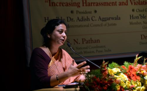 Ms. Shamina Shafiq, Member, NCW was the chief guest at a seminar organised by MIT, Pune on “Increasing harassment and violations of women’s rights, problems and solutions’