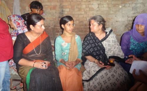 Smt. Mamta Sharma, Hon’ble Chairperson, NCW with Ms. Shamina Shafiq, Member, NCW visited Muzaffarnagar in Uttar Pradesh
