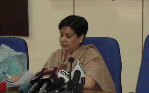 Press conference of Ms. Yasmeen Abrar, Acting Chairperson, NCW