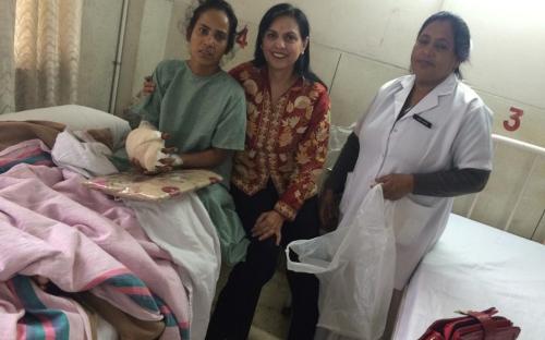 Dr. Charu WaliKhanna, Member, NCW, visited St. Stephen's Hospital