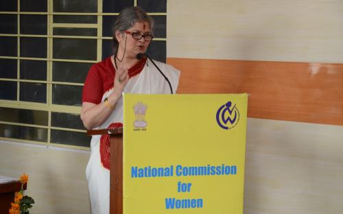 Hon'ble Chairperson organized a two-day National Consultation on 27th and 28th of February, 2014 at Jaipur, Rajasthan on "Prohibition of Atrocities against Women by Dehumanizing and Stigmatizing them in public"
