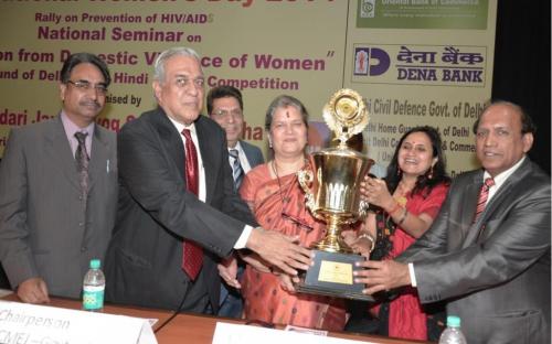 Smt. Mamta Sharma, Hon'ble Chairperson, NCW was the cheif guest at National Seminar on “Protection from Domestic Violence of Women”