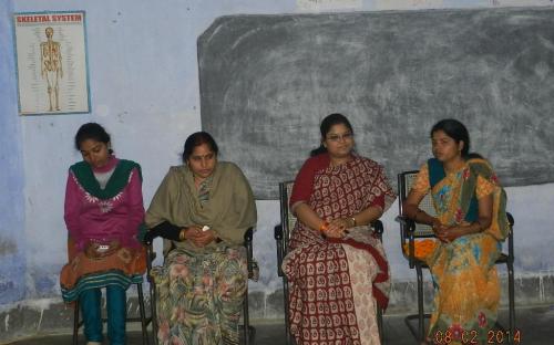 Ms. Hemlata Kheria, Member, NCW visited Kasturba Gandhi Vidyalaya for Dalit girls at Dulhin Bazar, Patna, Bihar