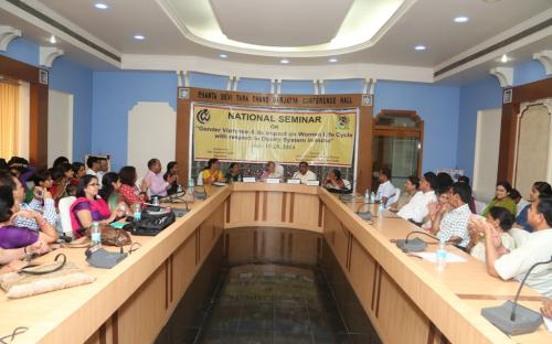 The Commission organized a National Seminar on “Gender Violence and its Impact on Women Life Cycle with respect to Dowry System in India” 
