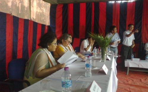 Smt. Mamta Sharma, Chairperson, NCW and Ms. Laldingliani Sailo, Member, NCW met the jail officials