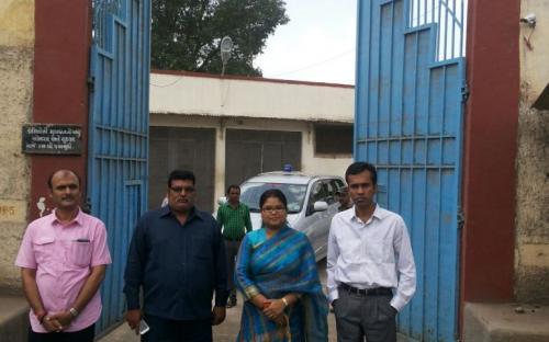 Ms. Hemlata Kheria visited Silvassa Jail, Dadra Nagar Haveli