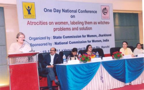 NATIONAL CONFERENCE ON “ATROCITIES on WOMEN LABELING THEM AS WITCHES – PROBLEMS & SOLUTIONS” Organized by State Commission for Women, Jharkhand