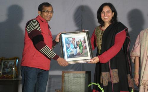 Dr. Charu WaliKhanna, Member, NCW delivered lecture on “Contribution of SAVITRI BAI PHULE in the upliftment of women in India” at Rajdhani College, New Delh
