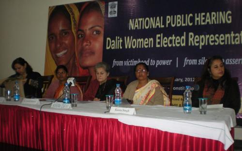 National Commission for Women was the Chief Guest at National Public Hearing of Dalit Women Elected Representatives