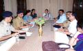 Hon’ble Chairperson visited Udaipur and met police officers