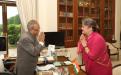 Smt. Ms. Mamta Sharma, Hon’ble Chairperson, NCW recently visited president house to meet Shri Pranab Mukherjee, Hon’ble President of India
