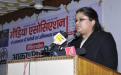 Ms. Hemlata Kheria, Member, NCW was invited as Chief Guest in a Sangoshti and Abhinandan Samaroh