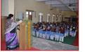 Smt. Lalitha Kumaramangalam, Hon’ble Chairperson, NCW addressing students of Govt. Girls Sr. Secondary School, Jaipur