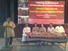 Dr.(Mrs.) Charu WaliKhanna, Member, NCW is Chief Guest at “Domestic Workers’ Day - Celebrating Anniversary of ILO Convention 189”