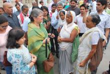 Ms. Mamta Sharma, Hon'ble  Chairperson, NCW and Ms. Nirmala Samant Prabhavalkar, Hon’ble Member, NCW with other enquiry committee members visited Vrindavan 