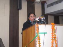 Ms. Shamina Shafiq, Member, NCW attended as Chief Guest - Sangoshti and Abhinandan Samaroh during a programme on “Krishi Vikas main Aakashwani ki Bhumika” orgnsied by Media Association, Meerut