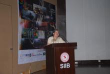 Smt Mamta Sharma, Chairperson NCW inaugurated Ignisense 2013 a management cum cultural Inter-collegiate fest at Symbiosis Institute of International Business (SIIB)
