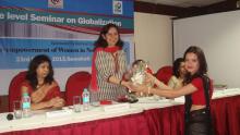 Dr. Charu WaliKhanna, Member, NCW was Chief Guest at seminar on ‘Globalization viz-a-viz Economic Empowerment of Women in North East India’ held at Guwahati, Assam