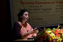 Ms. Shamina Shafiq, Member, NCW was the chief guest at a seminar organised by MIT, Pune on “Increasing harassment and violations of women’s rights, problems and solutions’