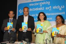 Release of Bi-lingual Booklet in Kannada and English in order to reach women in their own vernacular language